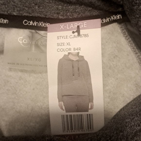 CALVIN KLEIN HOODIE XL - Picture 6 of 9